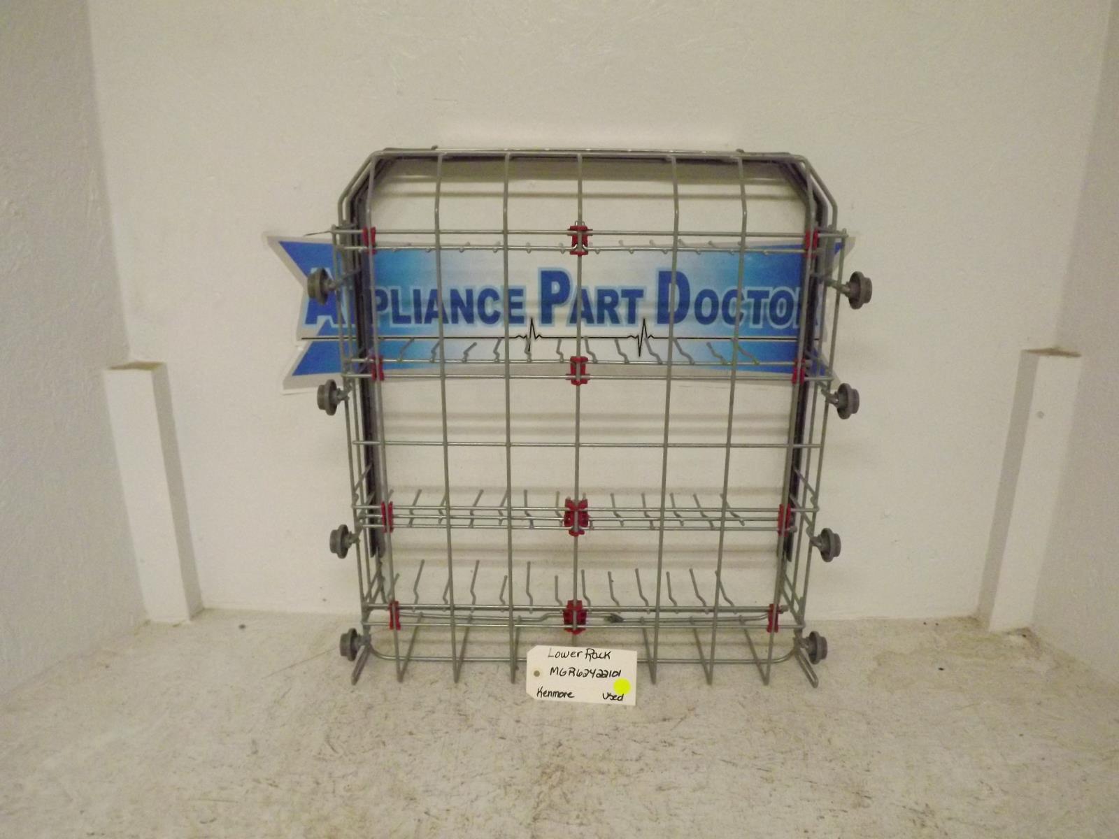 Kenmore Dishwasher MGR62422101 Lower Rack Used Kenmore Dishwasher MGR62422101 Lower Rack Used